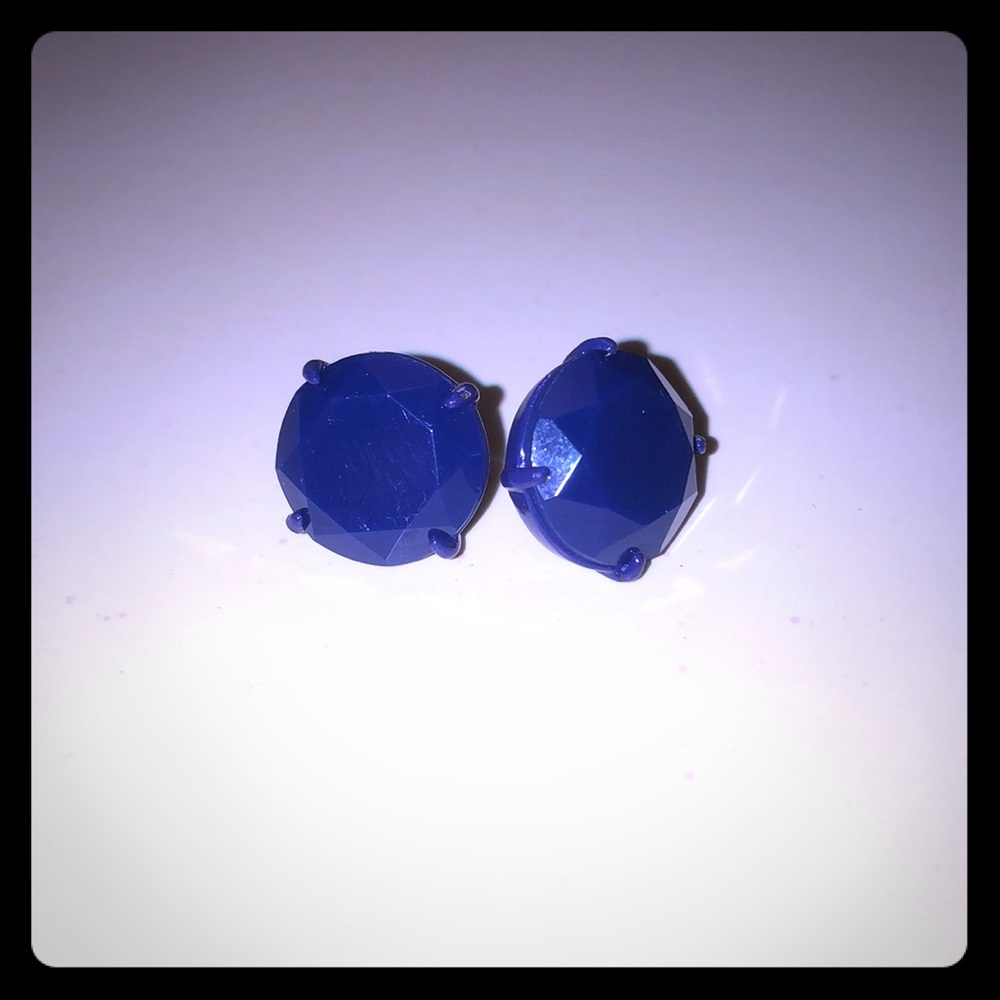 J.Crew Blue Gem Studs